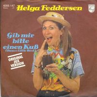 Feddersen Helga -  Gib mir bitte einen Kuss (7"Juxversion)